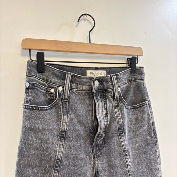 MADEWELL The Petite Perfect Vintage Straight Jean in Meaford Wash Seamed Edition - Picture 5 of 8